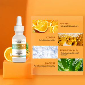 Vitamin C & E + Hyaluronic Acid + EGF Serum